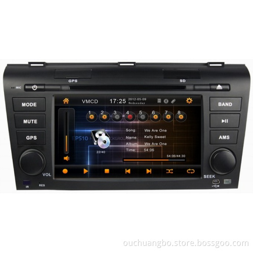 Ouchuangbo Car DVD Navi Multimedia Radio System Mazda 3(2004-2009)